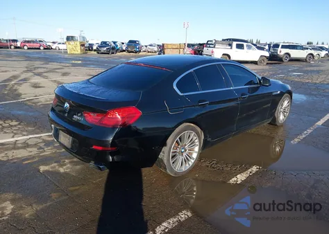 2013 BMW 650I Gran Coupe z USA, uszkodzony, nr VIN WBA6B2C55DD128348